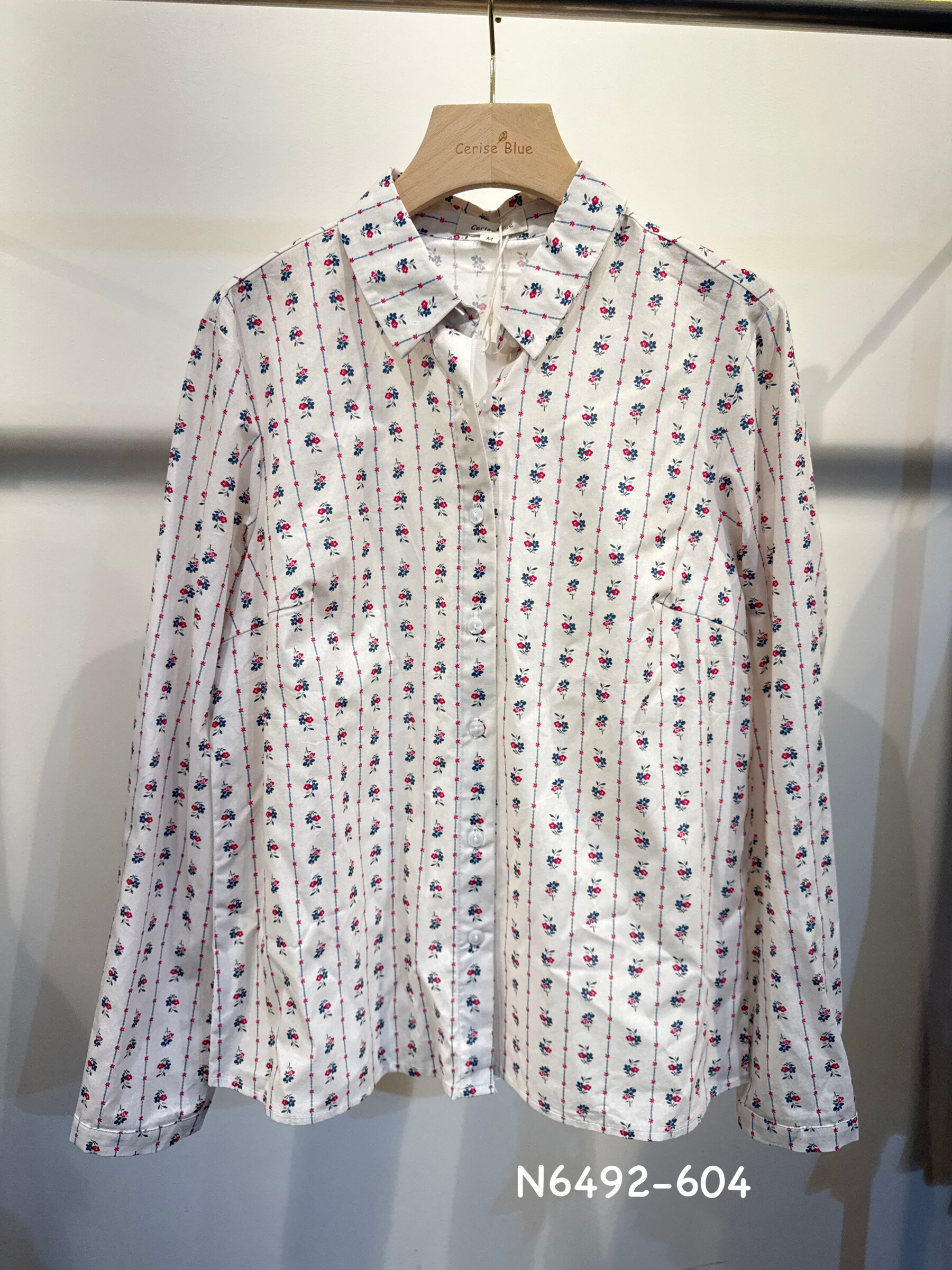 Wholesaler Cerise Blue - COTTON SHIRT