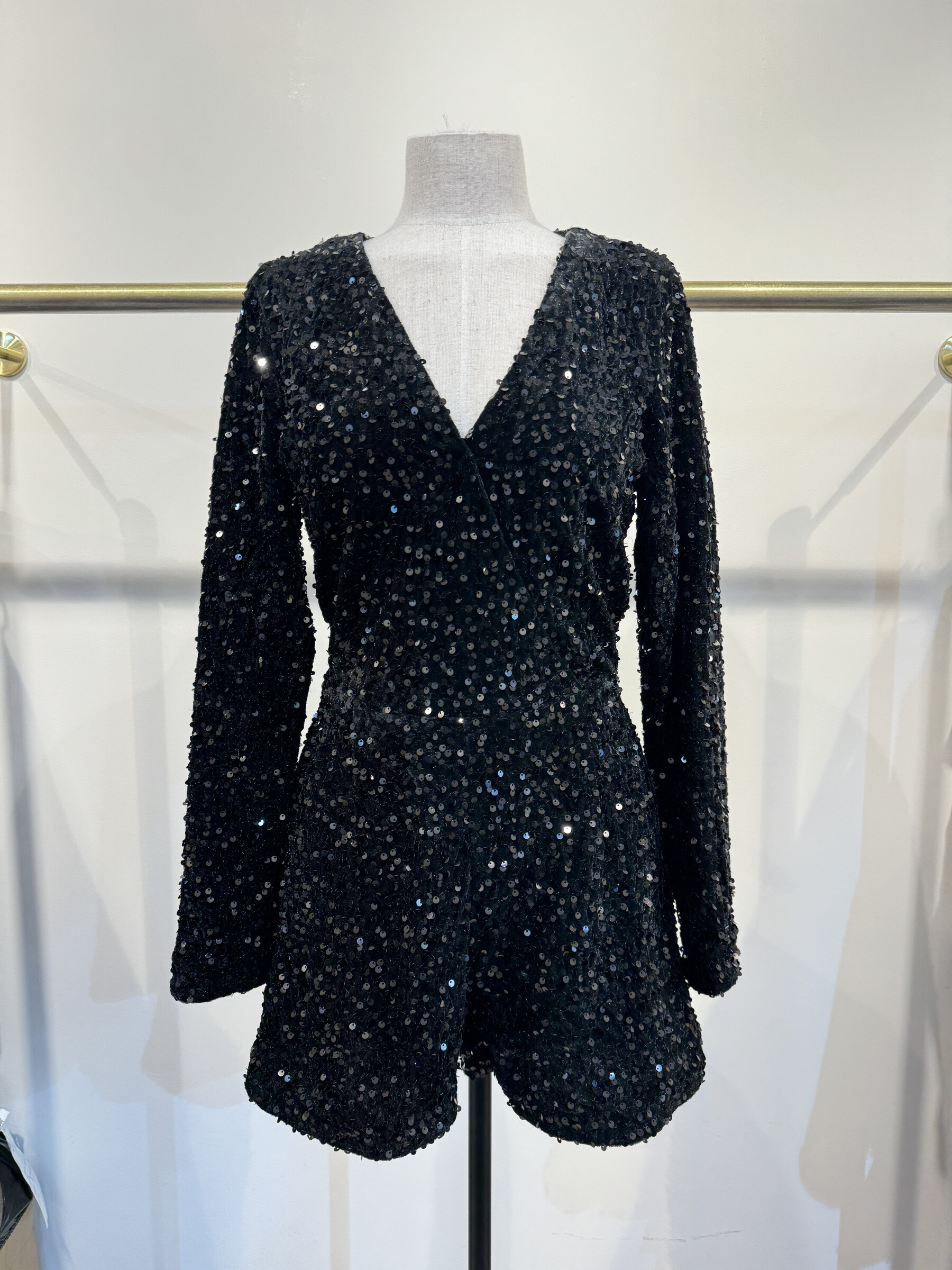 Wholesaler Cerise Blue - SEQUIN JUMPSUIT