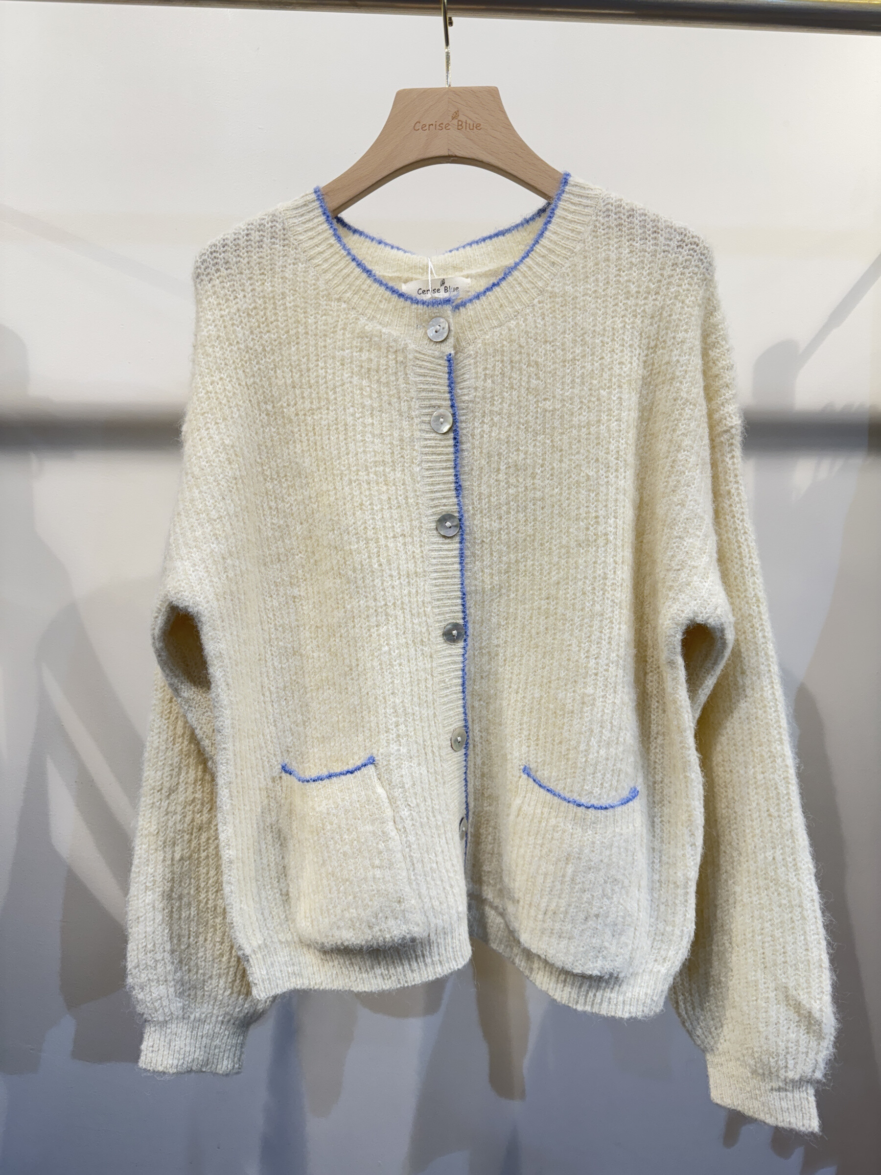 Wholesaler Cerise Blue - SWEATER VEST