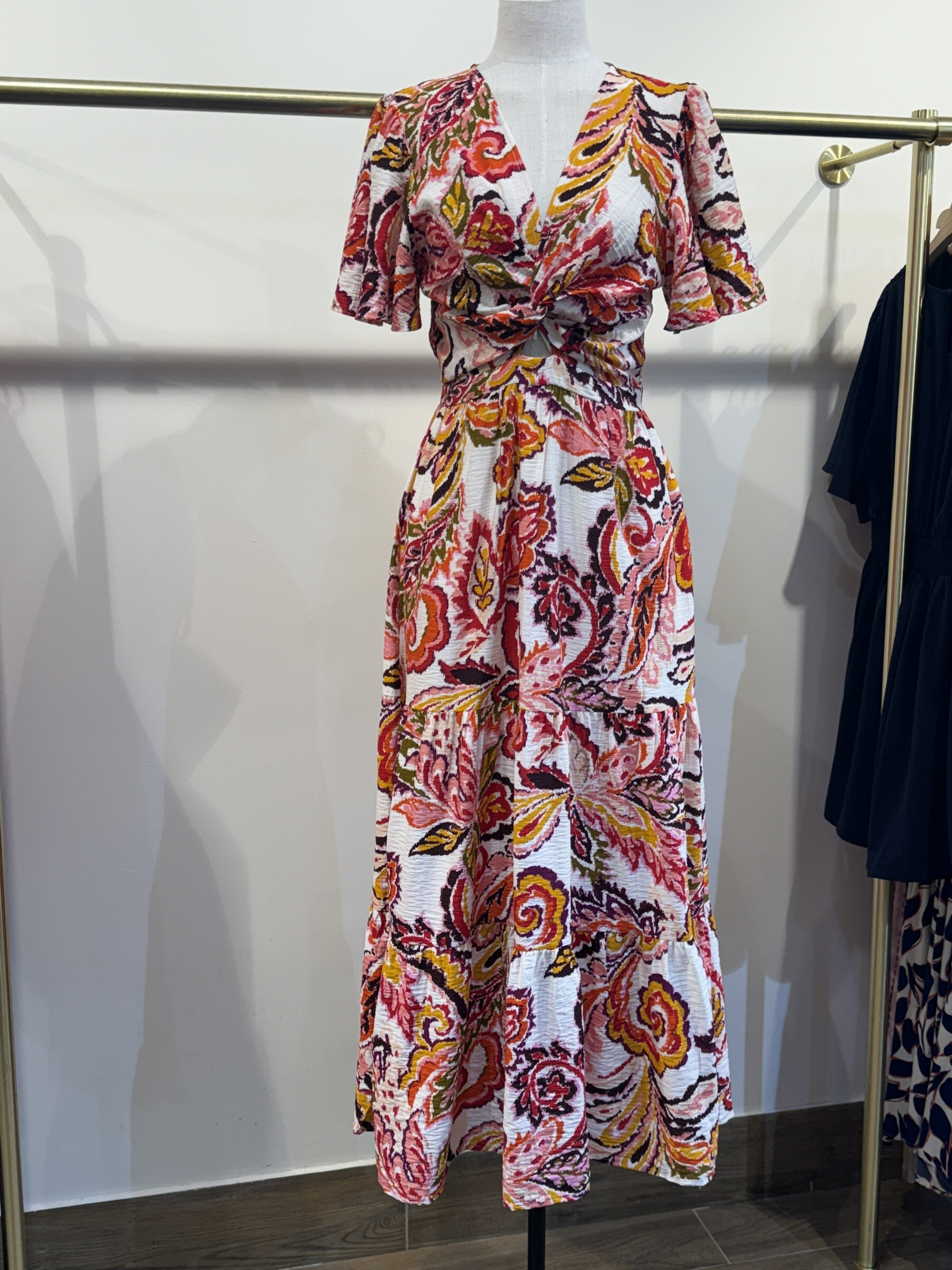 Wholesaler Cerise Blue - Printing dress