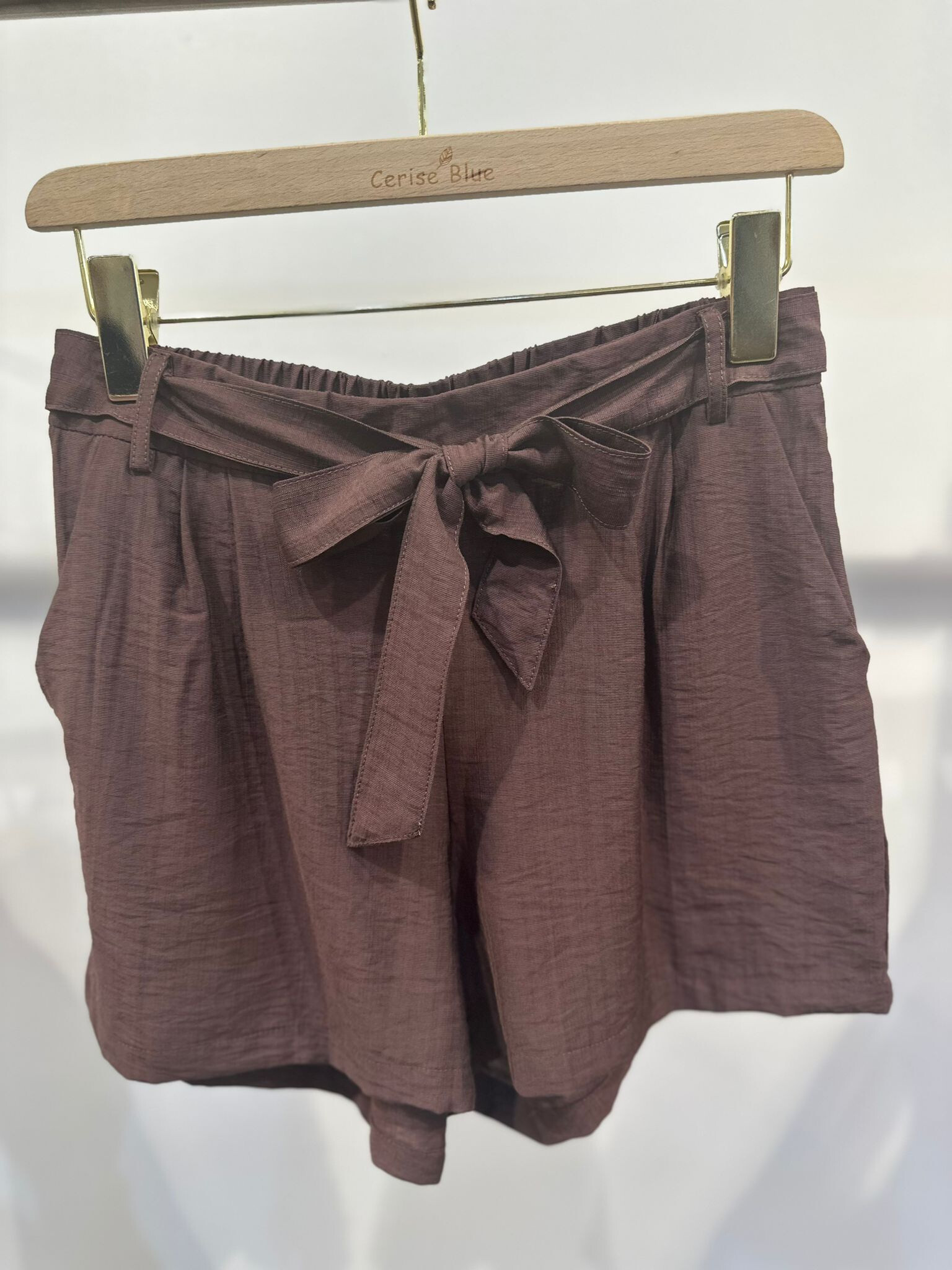Grossista Cerise Blue - SHORT VITA ELASTICA SUL RETRO