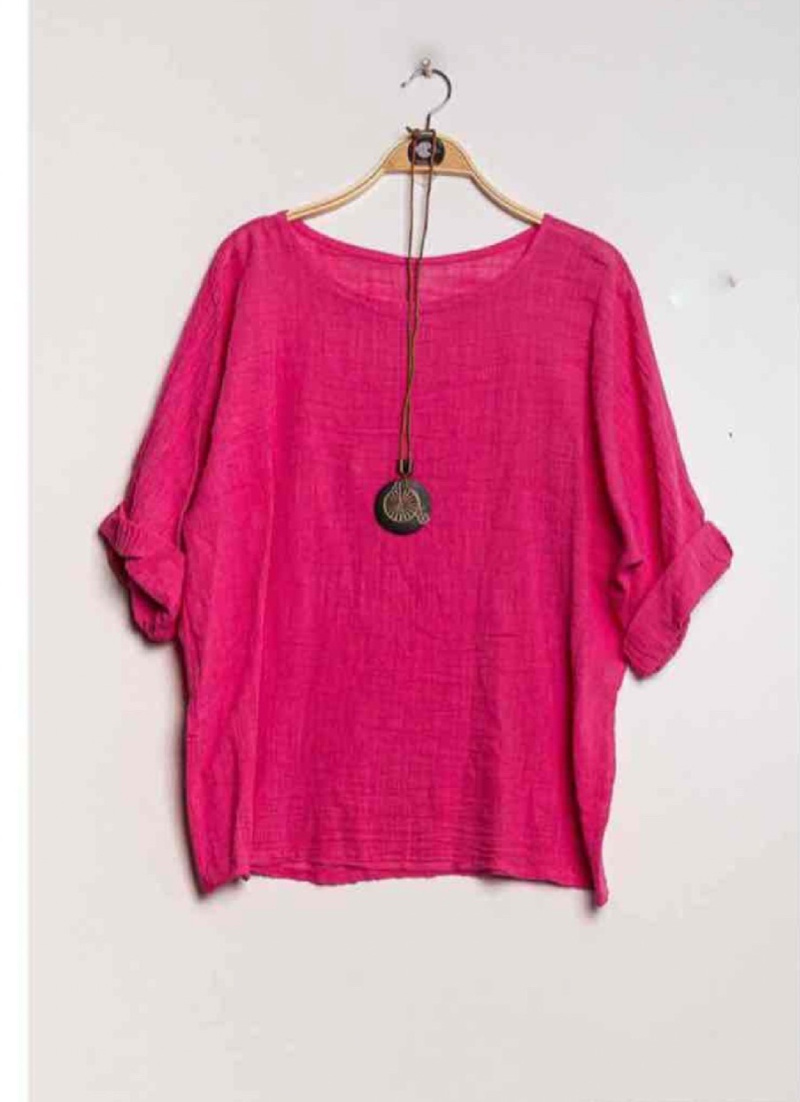Großhändler Chana Mod - Bluse mit Halskette