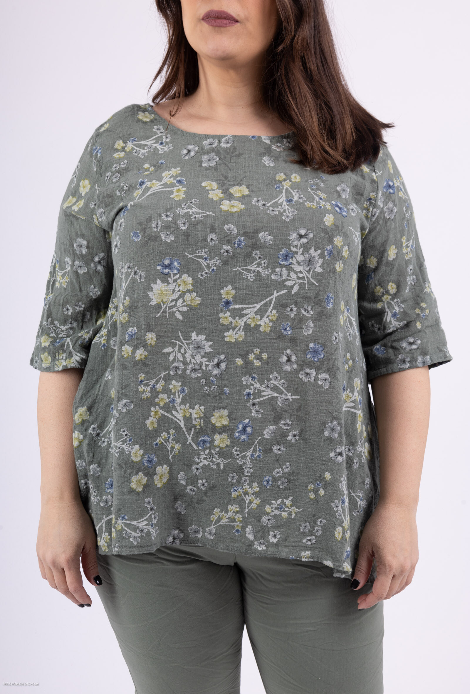 Wholesaler Chana Mod - Flower print tunic