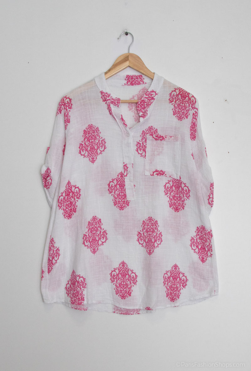 Wholesaler Chana Mod - Printed shirt