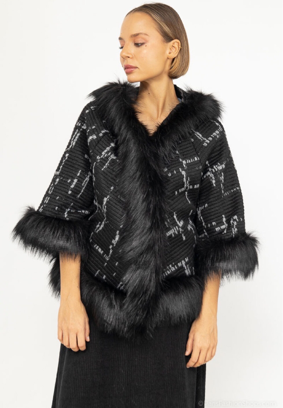 Wholesaler Chana Mod - Vest with faux fur