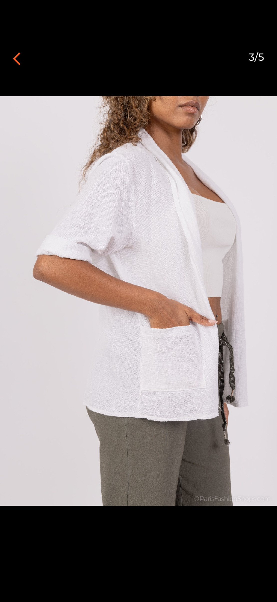 Grossiste Chana Mod - GILET OUVERT EN COTON FEMME LEGER FLUIDE ET ELEGANT