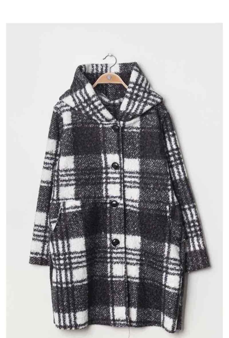 Grossiste Chana Mod - Manteau à carreaux