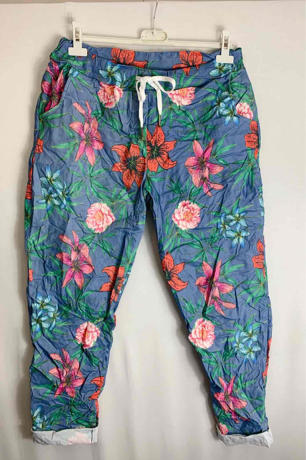 Grossista Chana Mod - Pantaloni stretch stampati