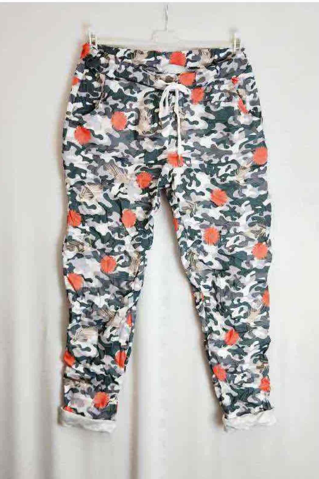 Grossiste Chana Mod - Pantalon stretch imprimé militaire