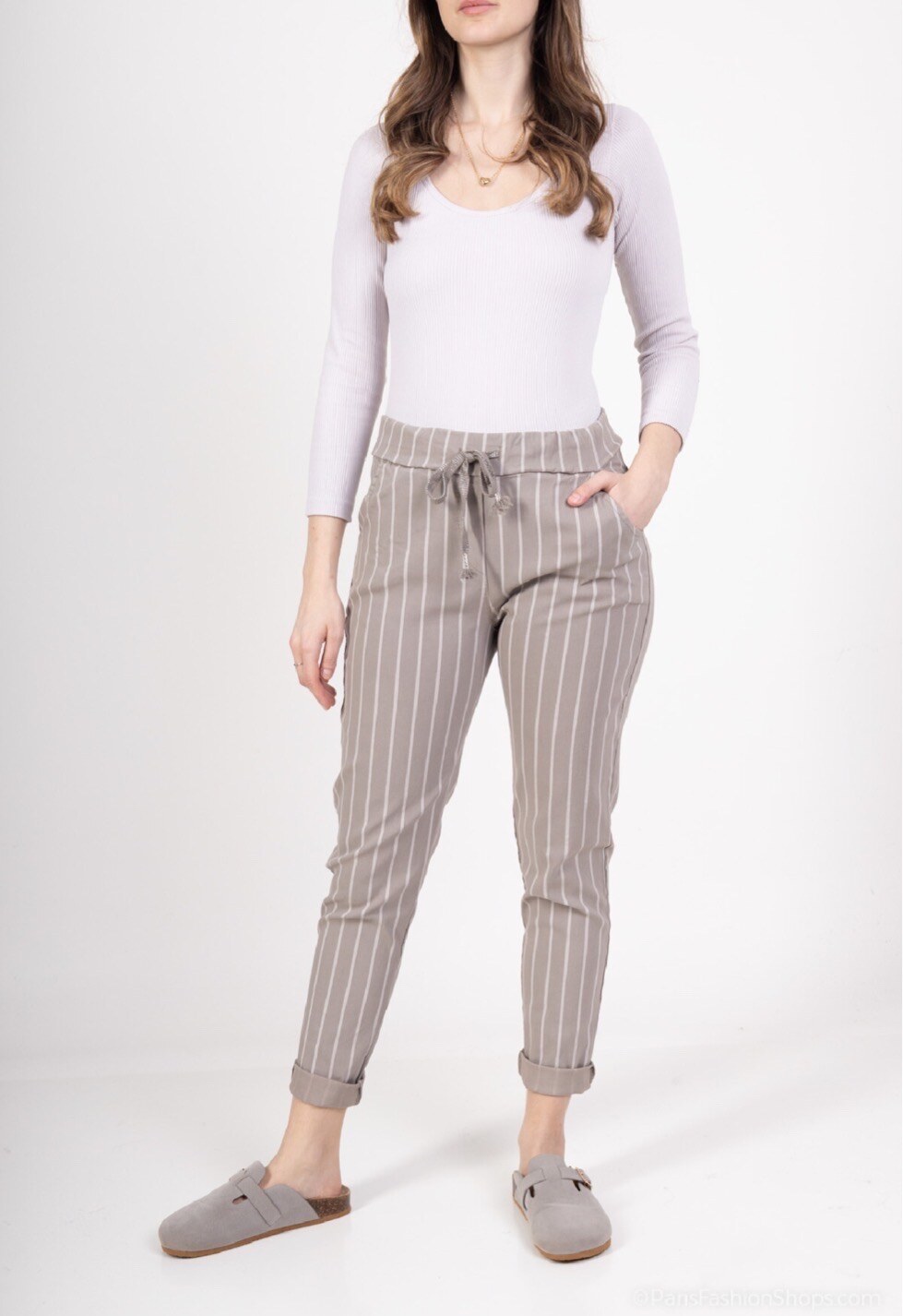 Grossista Chana Mod - PANTALONI STAMPATI
