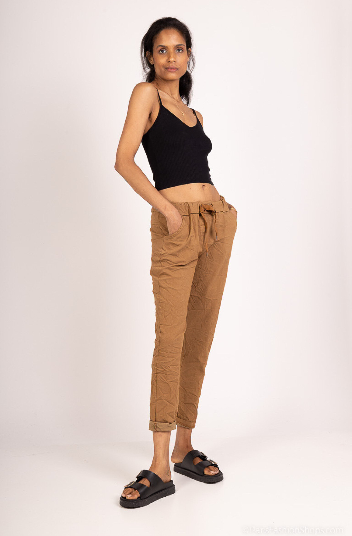 Grossista Chana Mod - Pantaloni da jogging in cotone