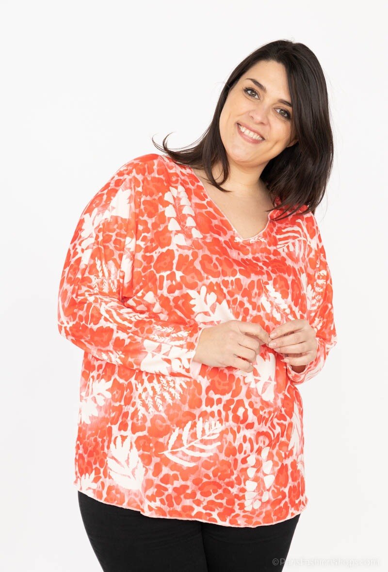 Großhändler Chana Mod - Bedruckter Pullover