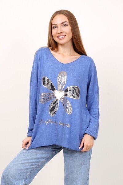 Wholesaler Chana Mod - Printed sweater