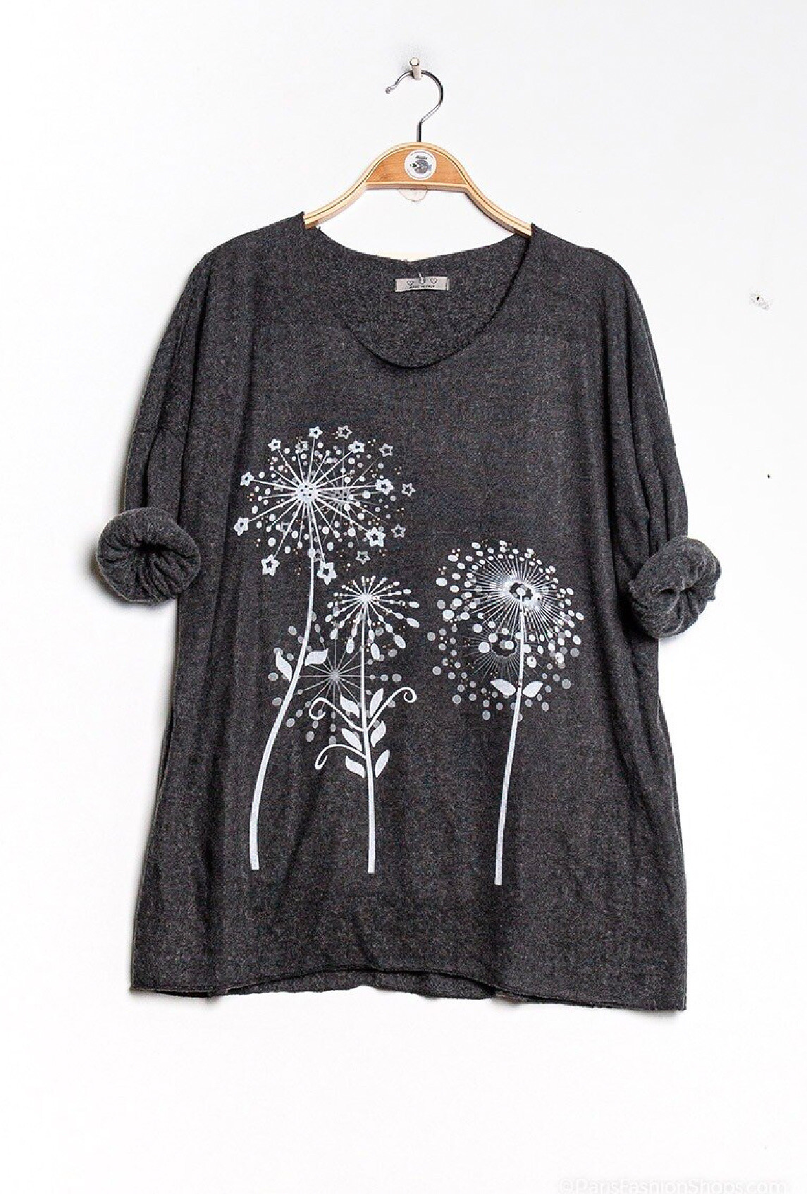 Wholesaler Chana Mod - Flower print jumper