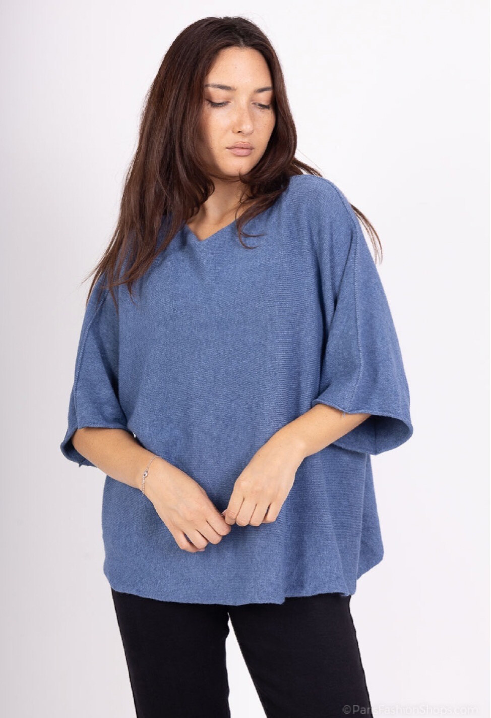 Wholesaler Chana Mod - Mid-wide plain sweater
