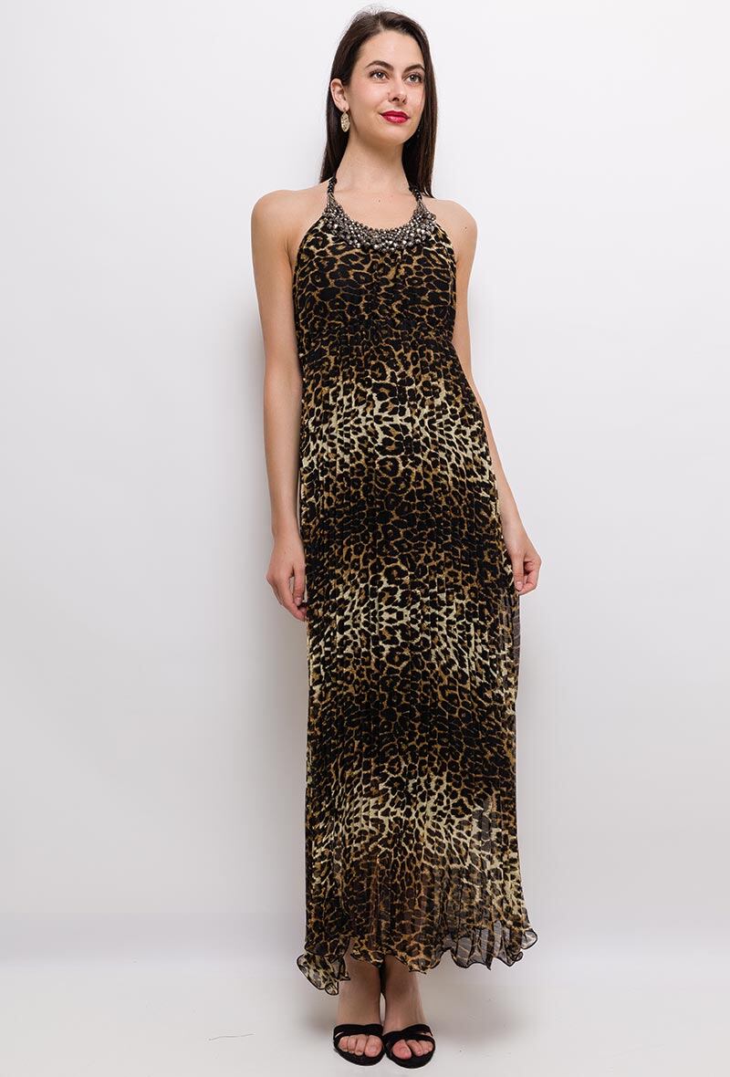 Mayorista Chana Mod - Vestido de leopardo