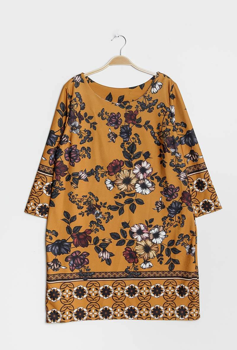 Grossiste Chana Mod - Robe à imprimé fleurs