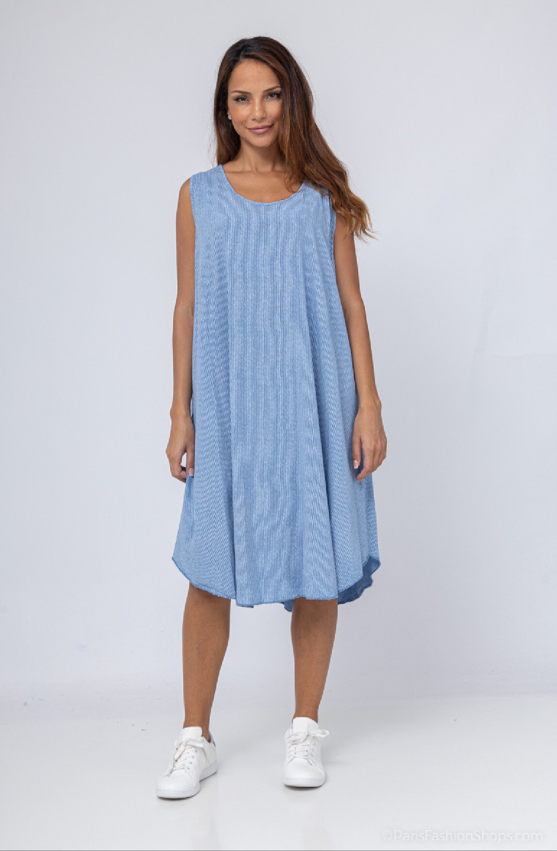 Wholesaler Chana Mod - STRIPED TUNIC DRESS
