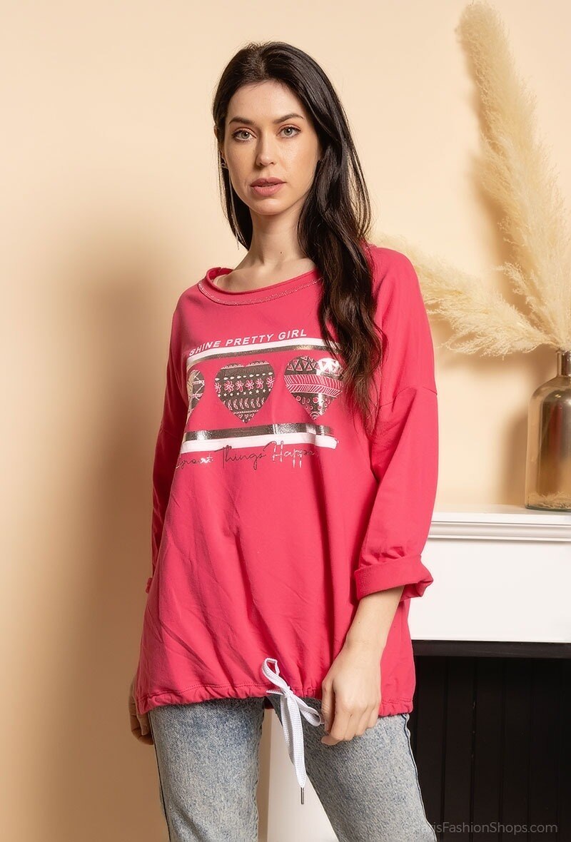 Grossiste Chana Mod - Sweat imprimé