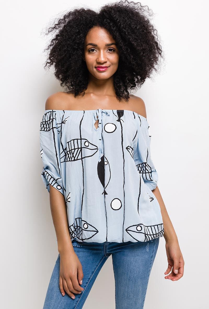 Mayorista Chana Mod - Blusa con estampado