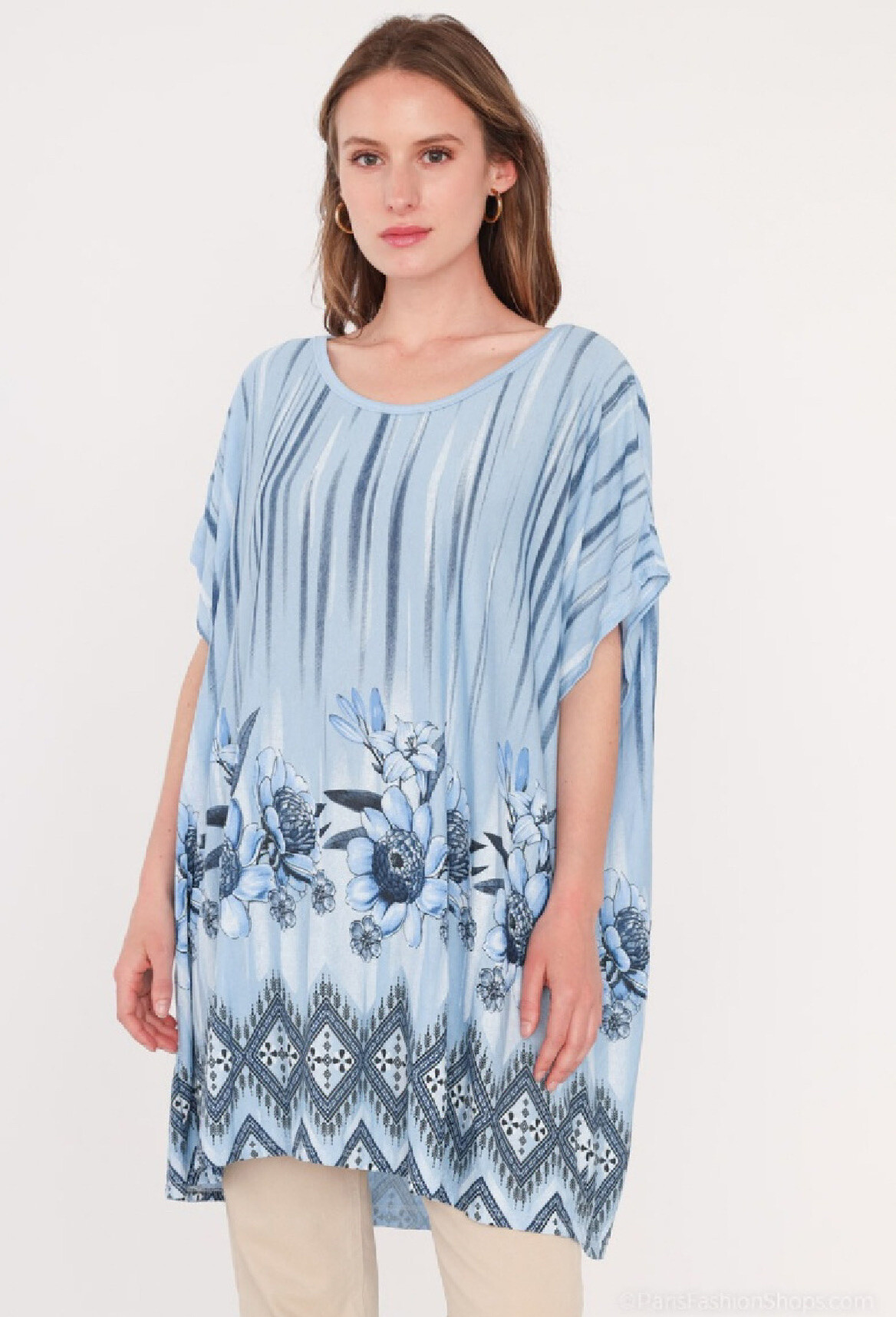 Grossiste Chana Mod - T-shirt imprimé