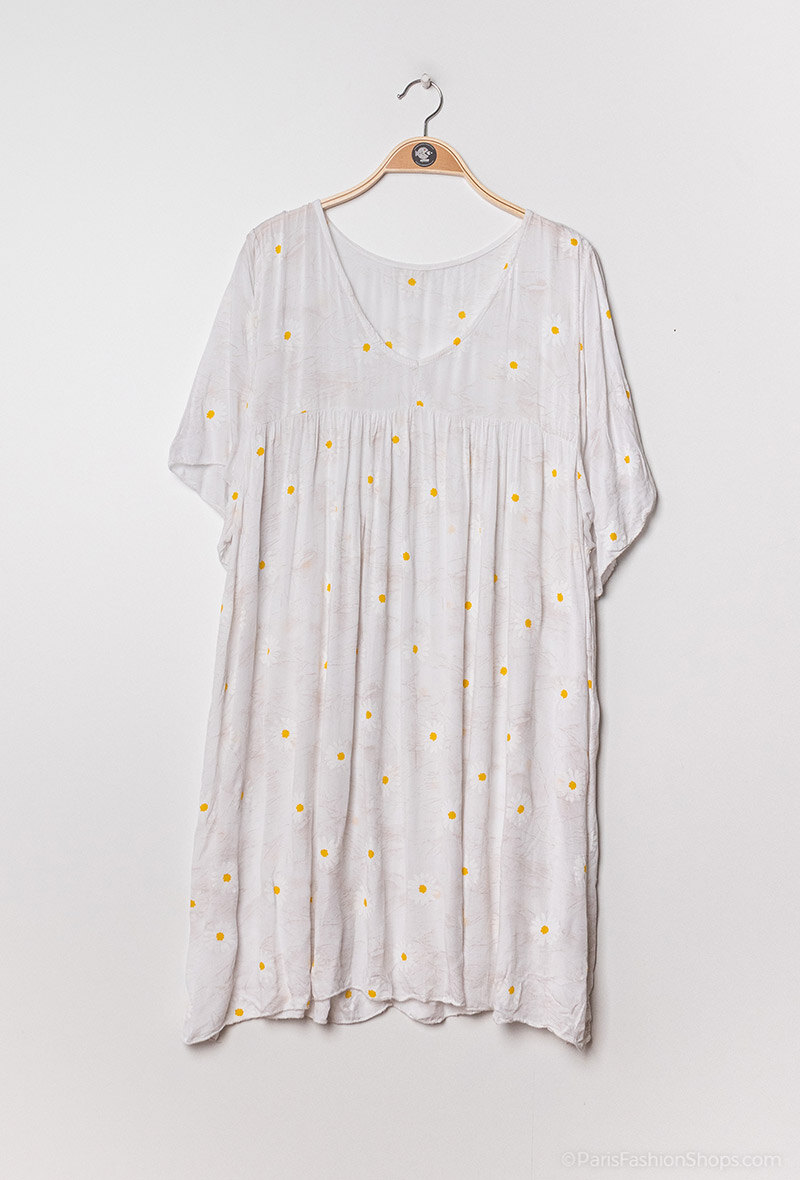 Wholesaler Chana Mod - Flower print tunic