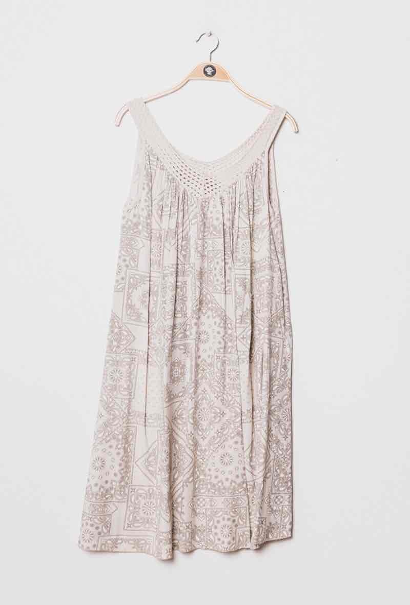 Grossiste Chana Mod - Robe casual imprimée