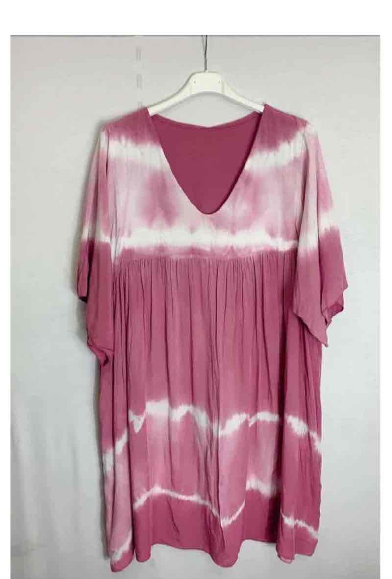 Grossiste Chana Mod - Robe tie-and-dye