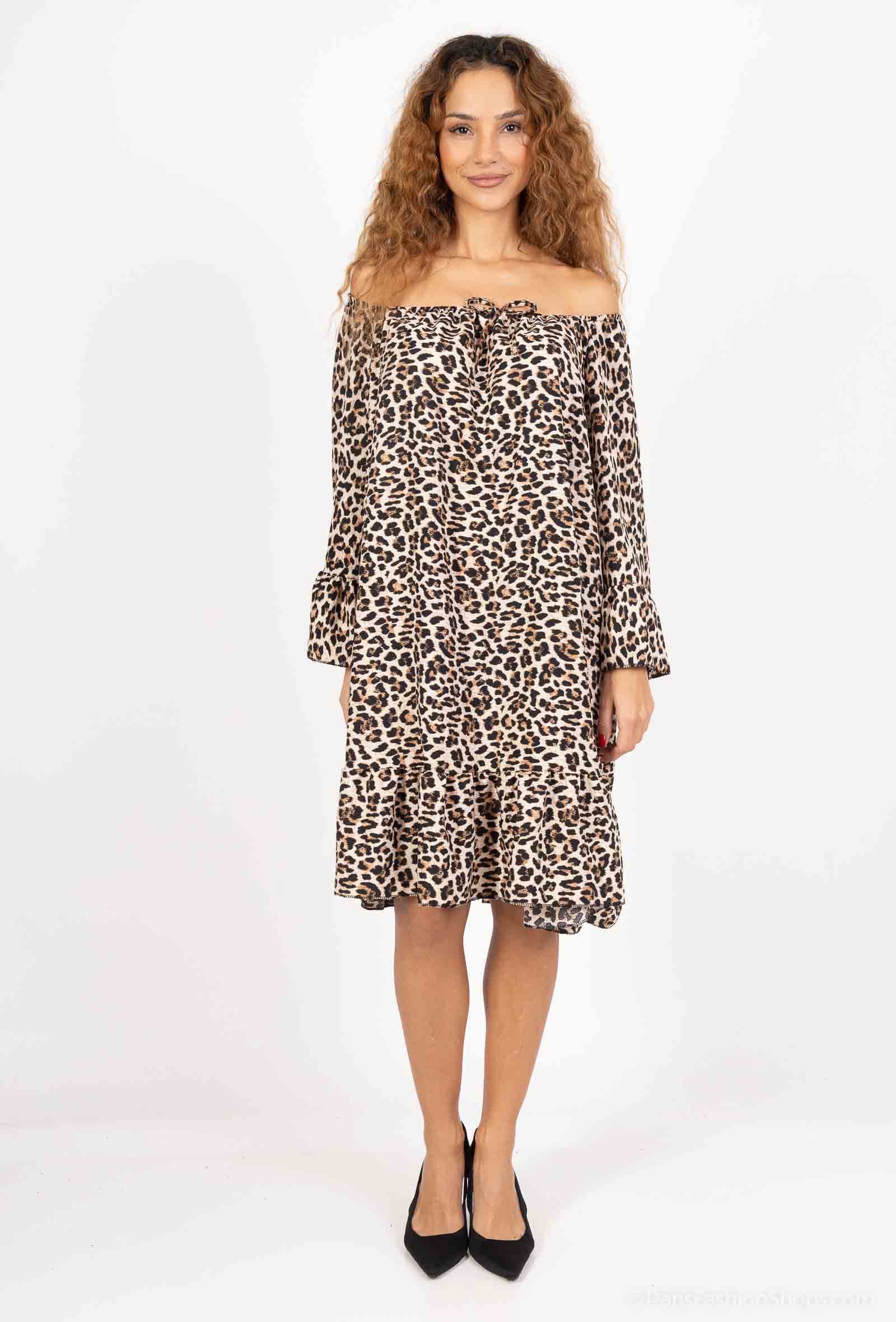 Wholesaler Chana Mod - Leopard print tunic