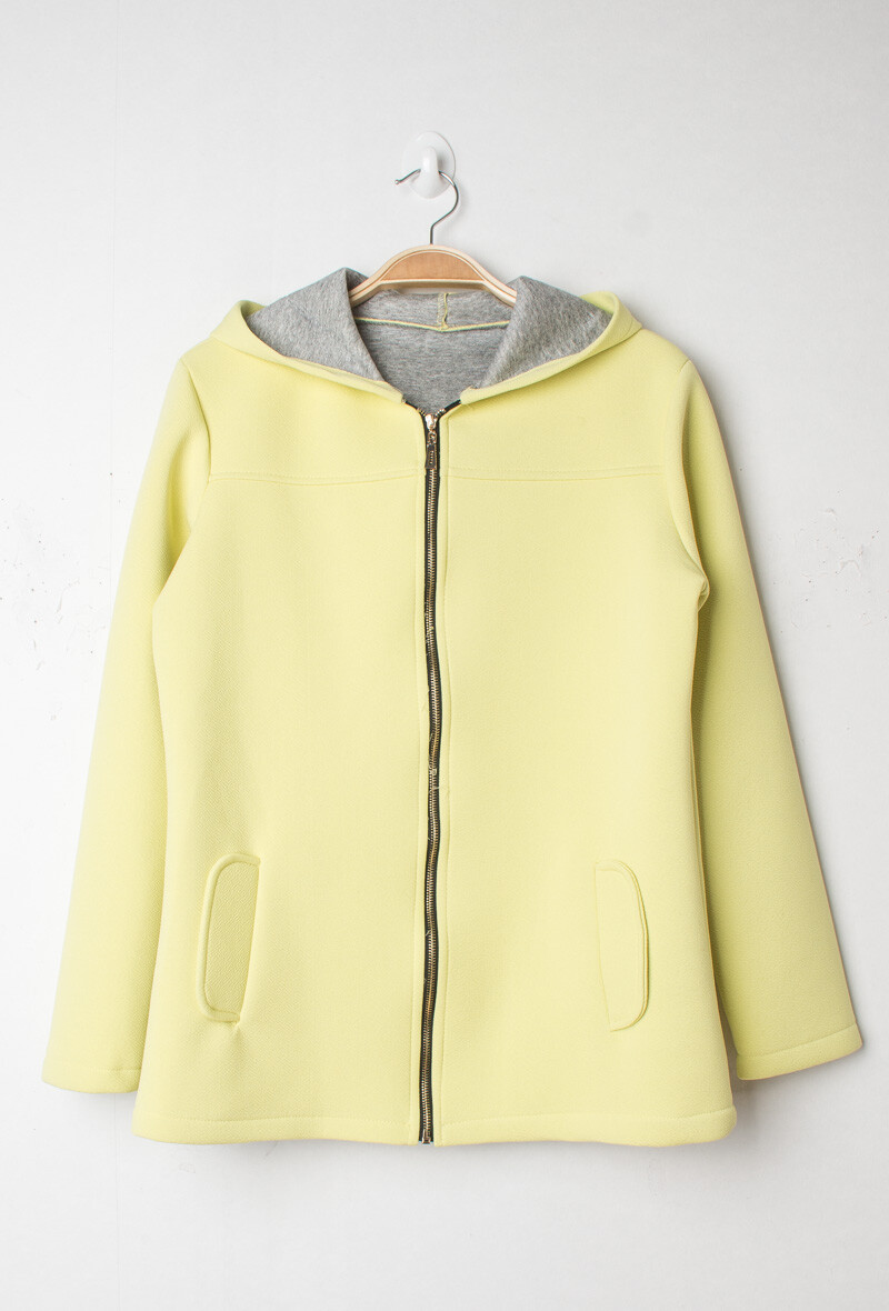 Wholesaler Chana Mod - Hooded jacket in neoprene fabric