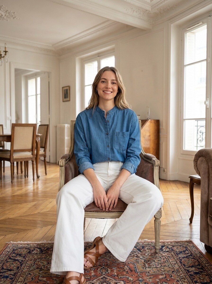 Grossiste Charlior - Chemise en jean