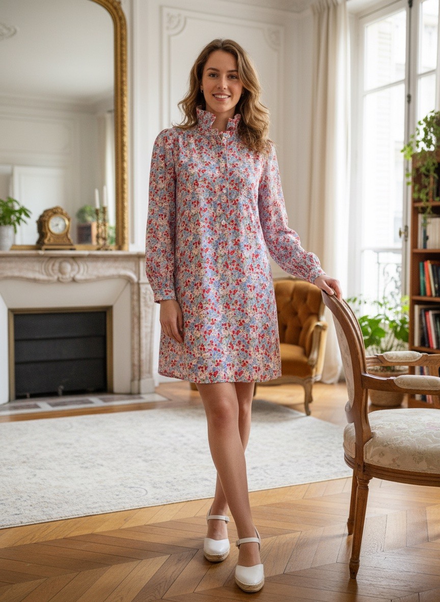 Grossiste Charlior - Robe fleuries