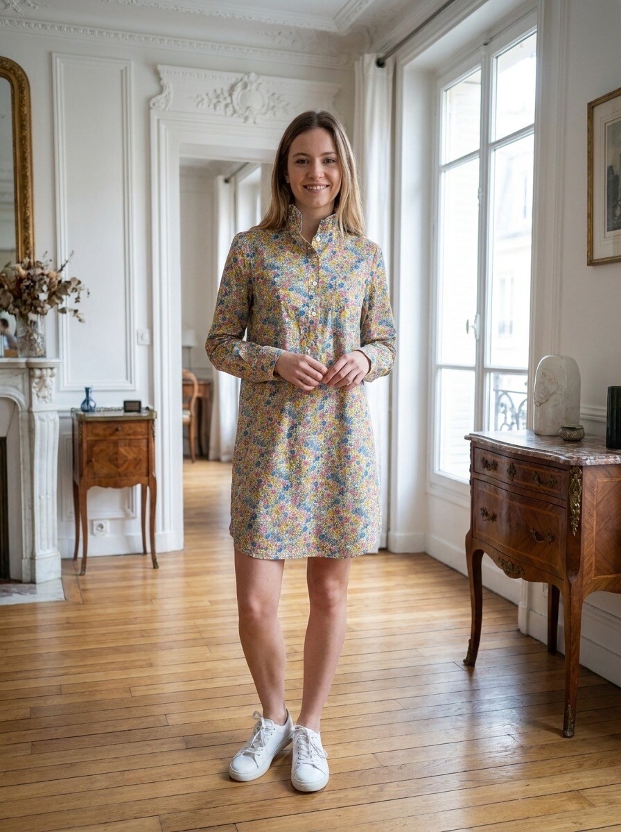 Grossiste Charlior - Robe fleuries