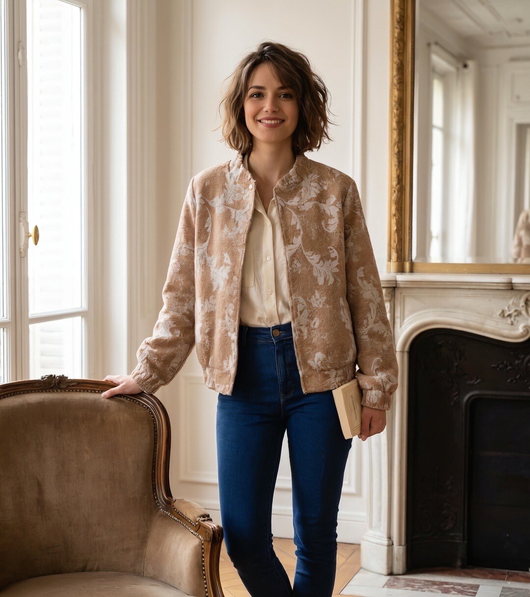 Grossiste Charlior - VESTE JACQUARD
