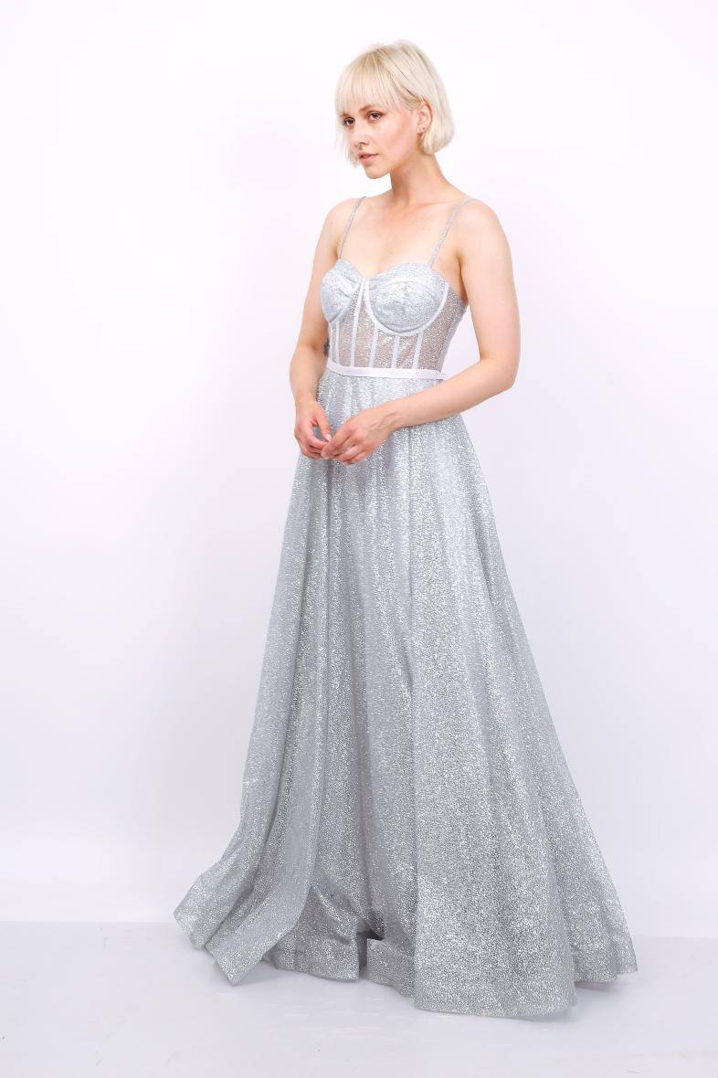 Wholesaler CHARM'S - Long sequin dress