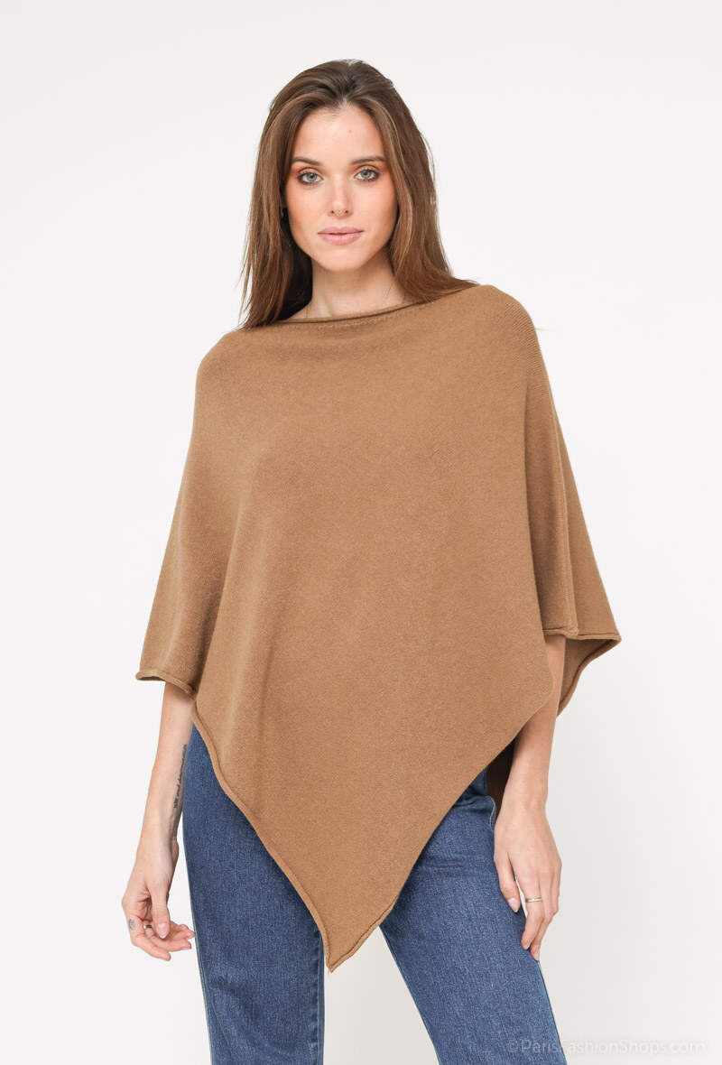 Mayorista Charmante - Poncho sin costuras (Hecho en Italia)