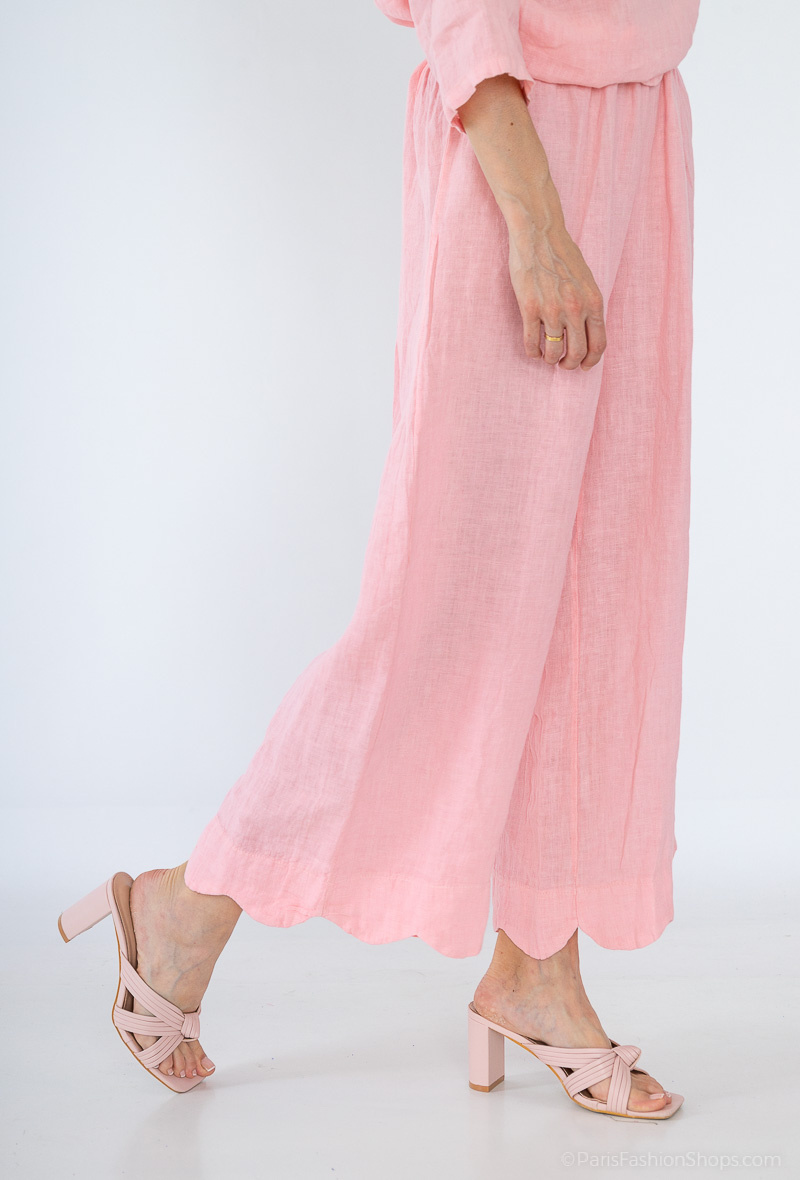 Wholesaler Charmante - Linen pants (made in Italy)