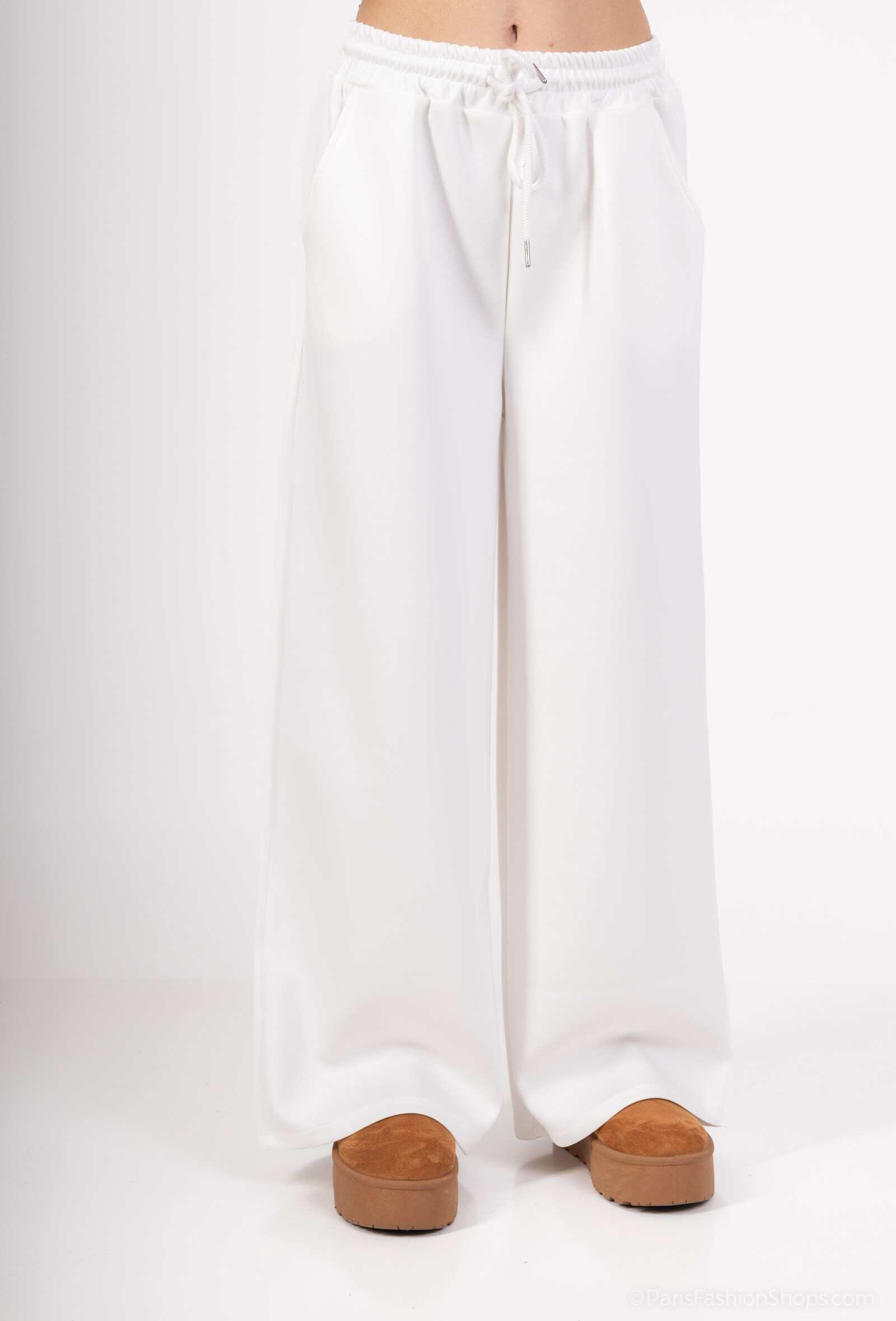Wholesaler Charmante - Viscose stretch pants (made in Italy) Fabric (modal air layer)