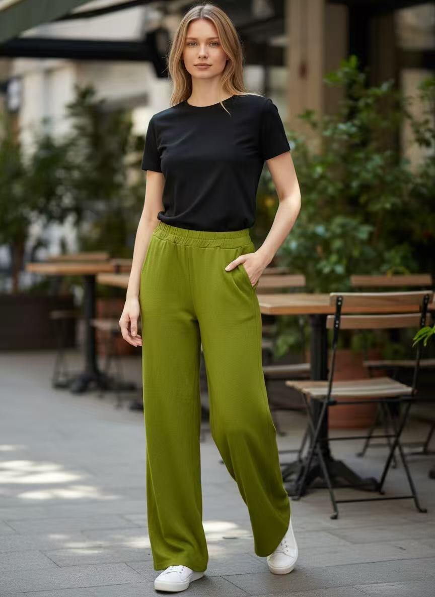 Grossiste Charmante - Pantalon en coton (made in italy)
