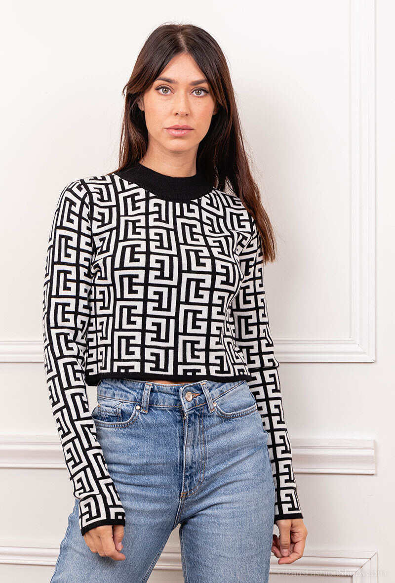 Grossiste Charmante - Pull en viscose (Made in Italy)