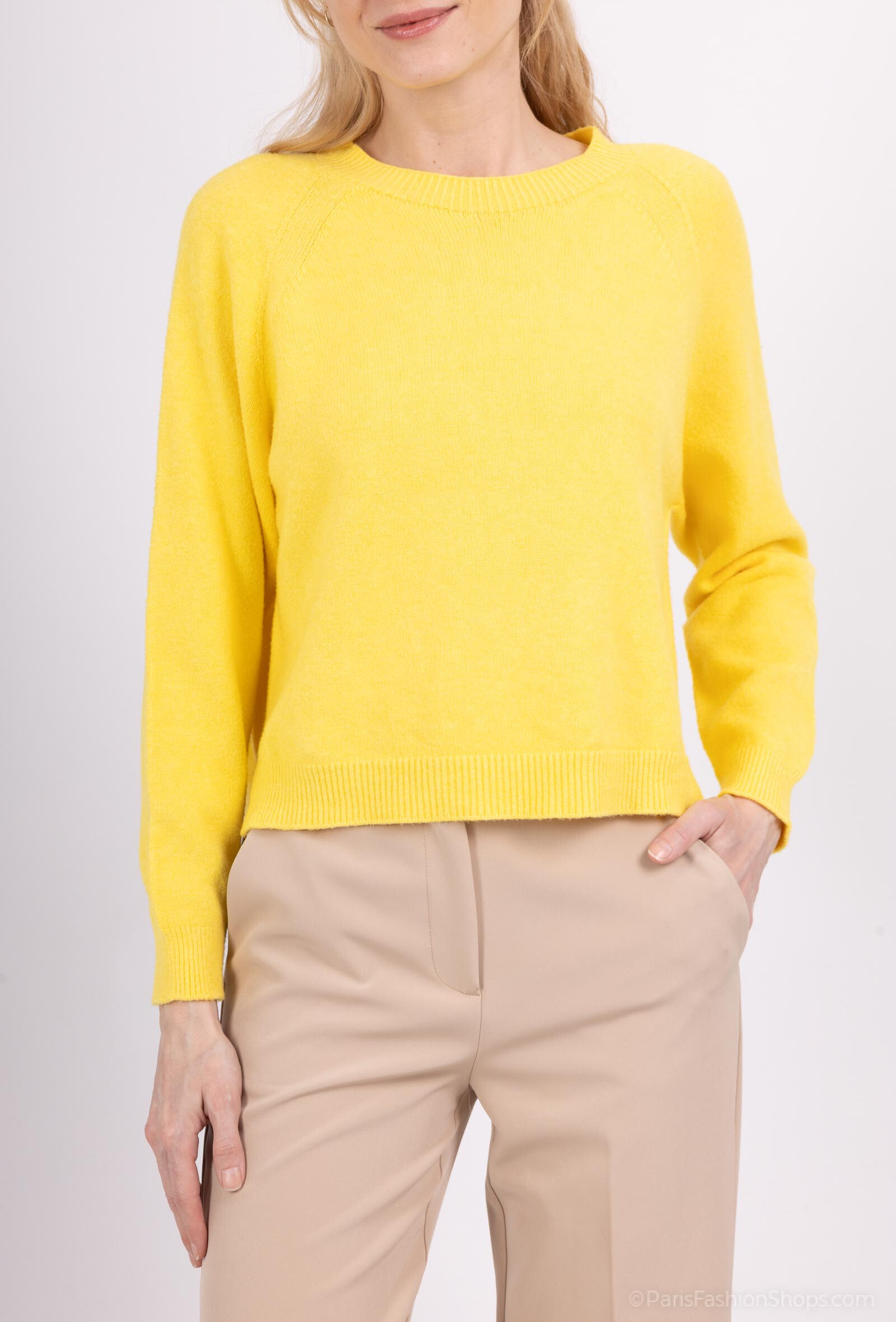 Großhändler Charmante - Nahtloser Viskosepullover (Made in Italy)