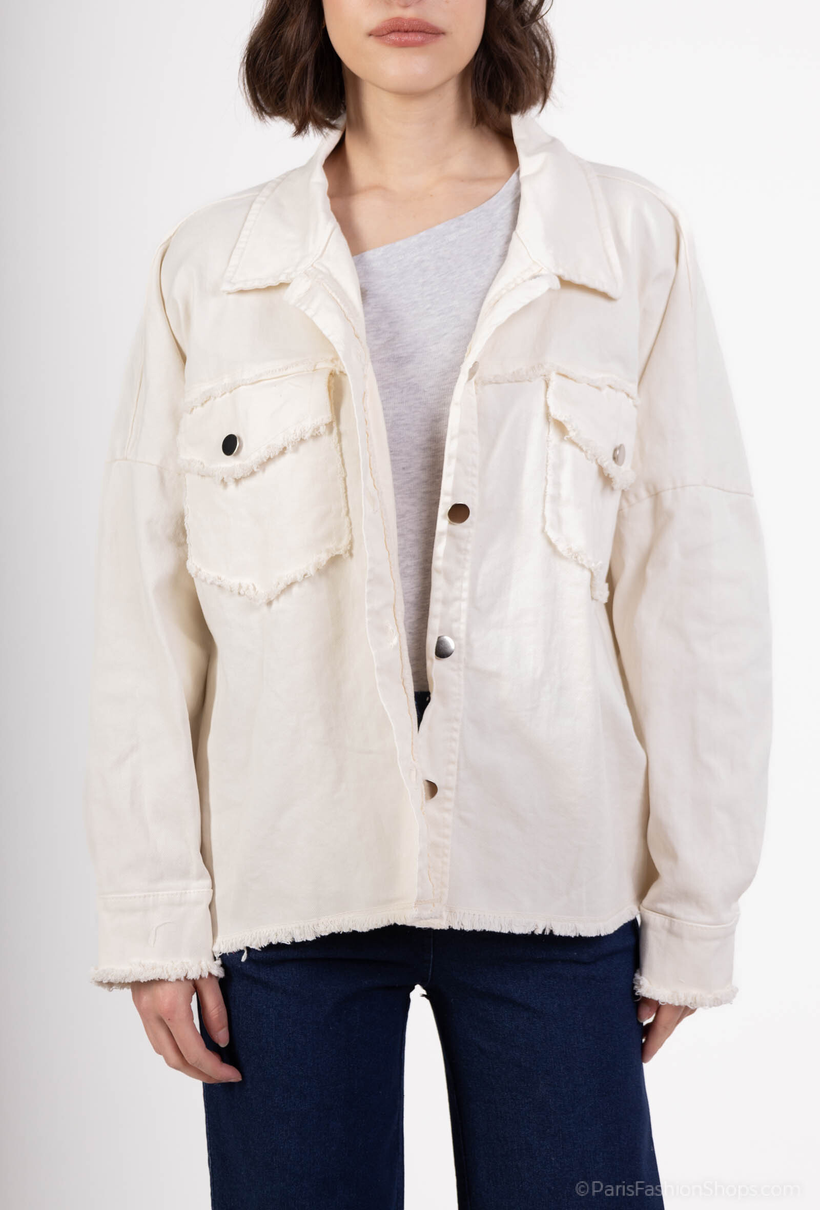 Grossiste Charmante - Veste en coton (made in italy)