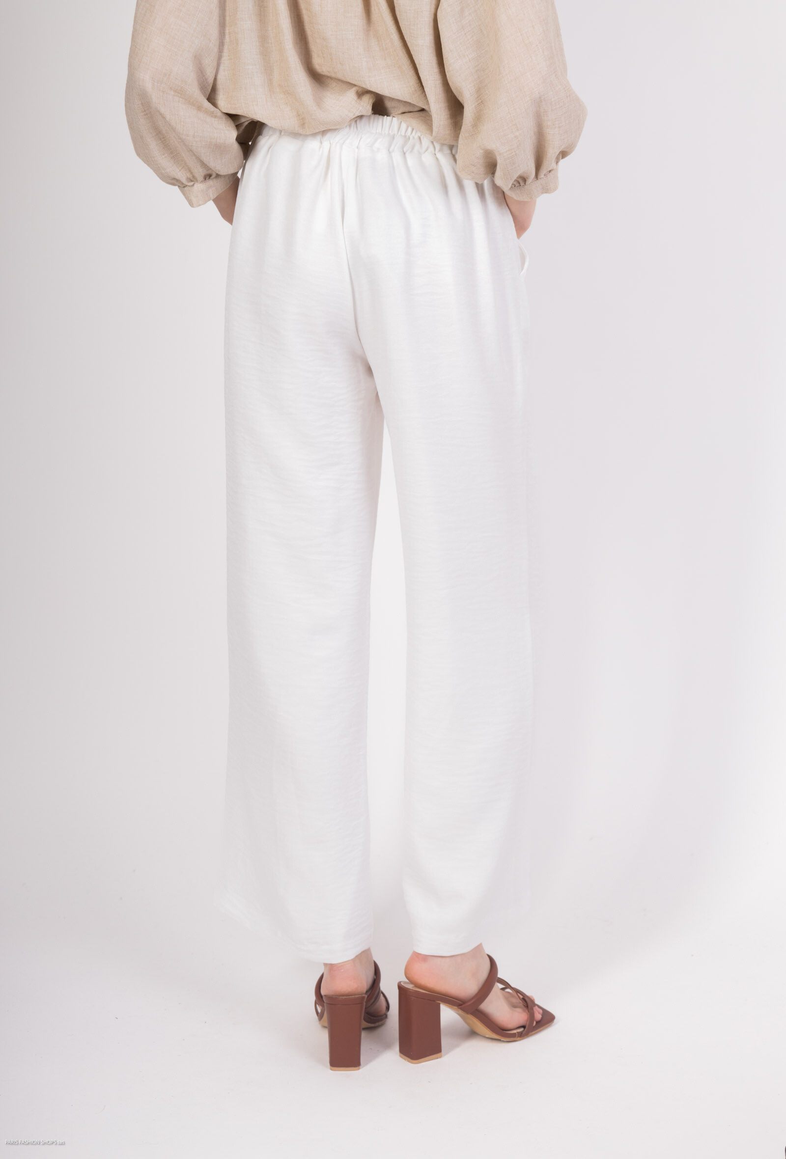 Pantalon Thaly - Blanc - 2 - grand format