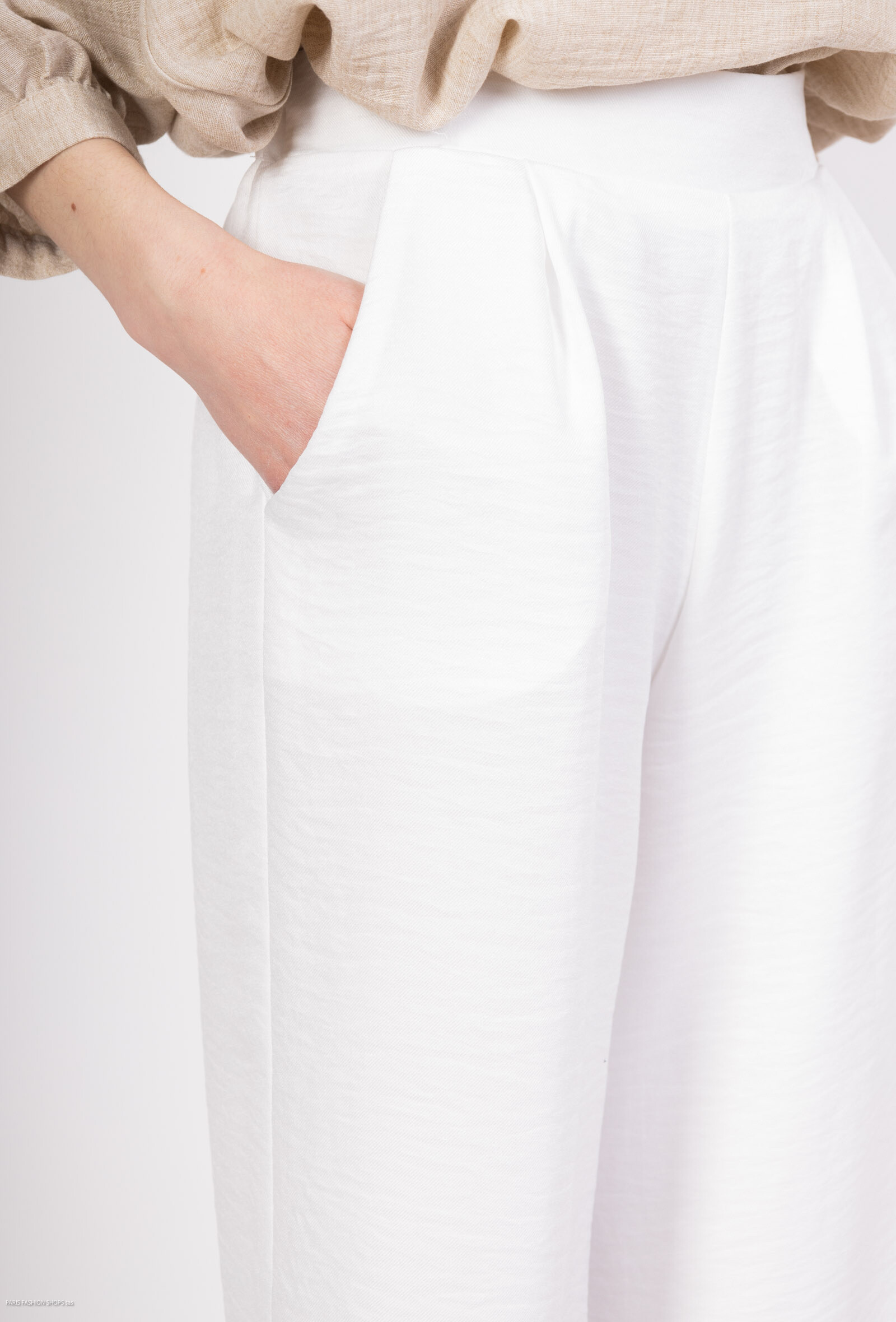 Pantalon Thaly - Blanc - 3 - grand format