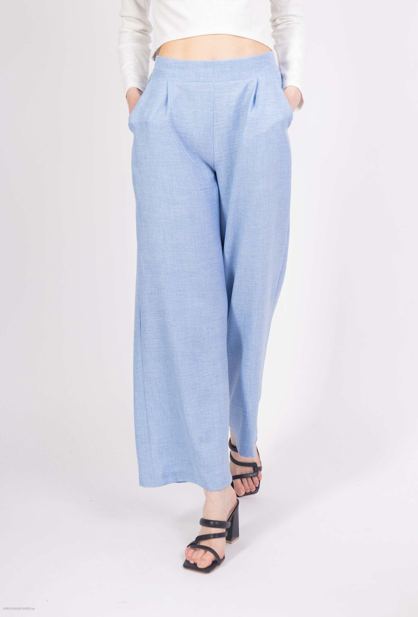 Pantalon Thaly - Bleu Ciel - 1 - grand format
