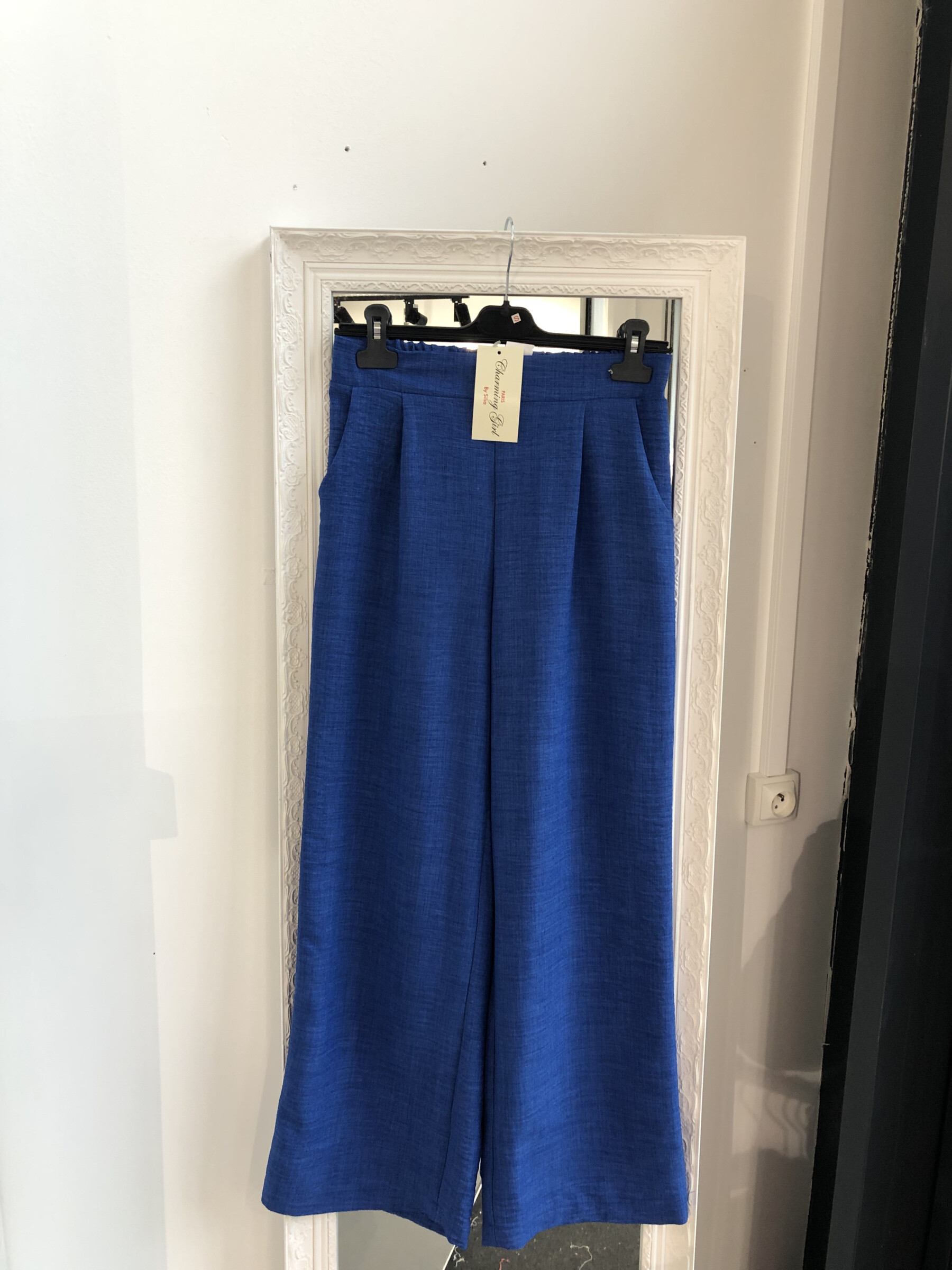 Pantalon Thaly - Bleu Roi - 1 - grand format