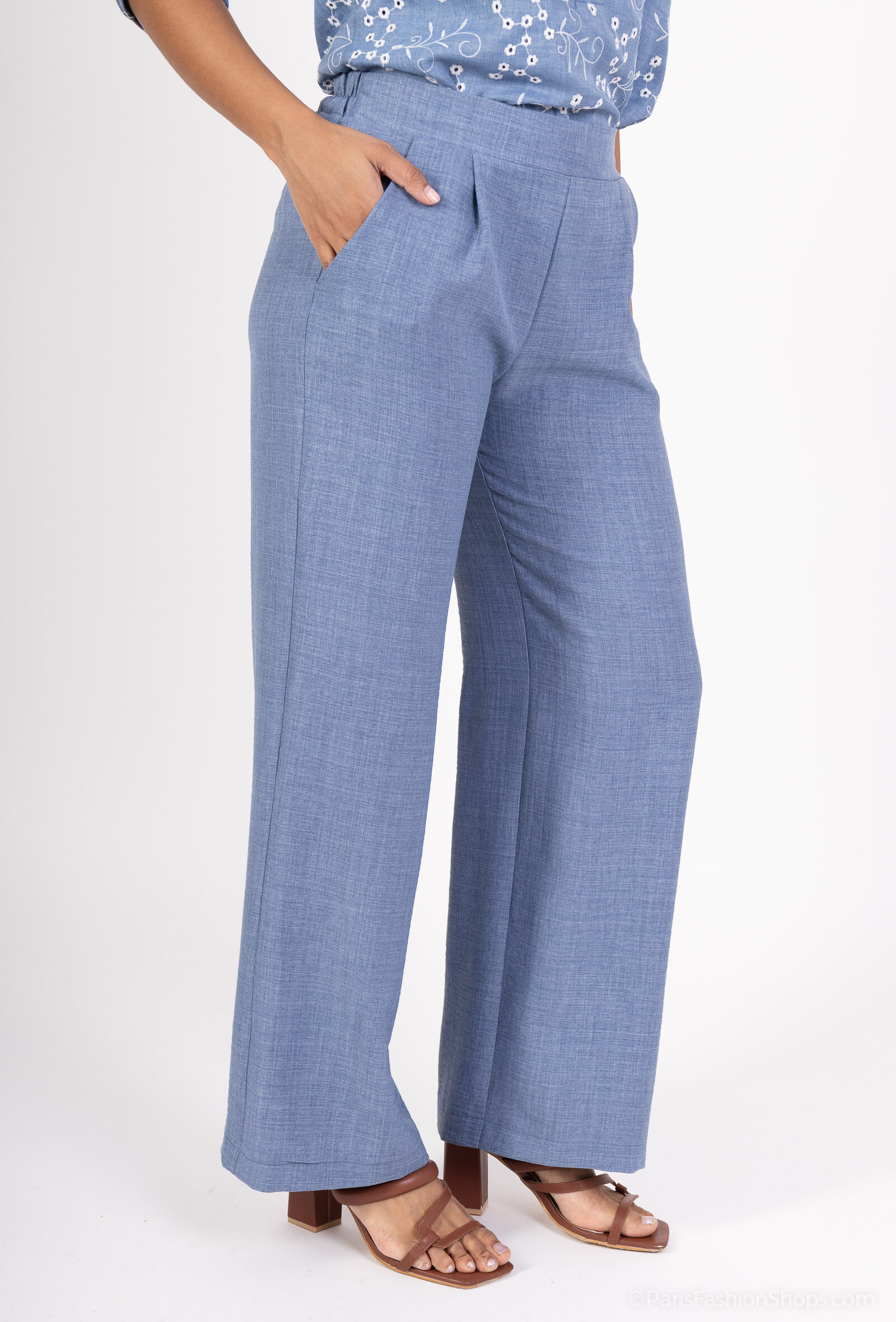 Pantalon Thaly - Jeans - 2 - grand format