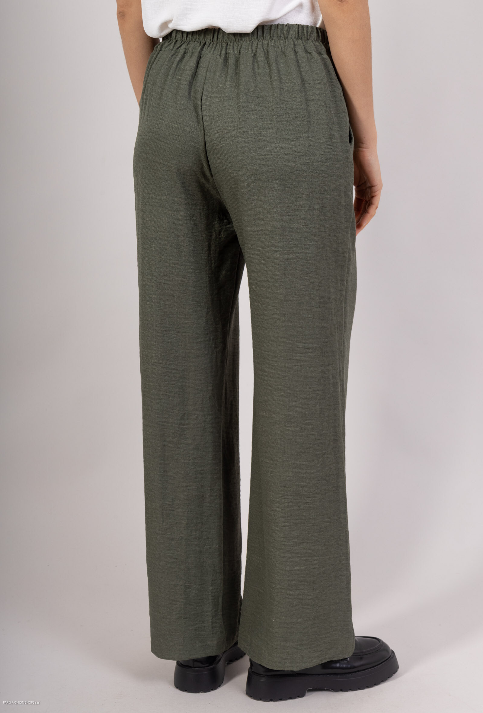 Pantalon Thaly - Kaki - 2 - grand format
