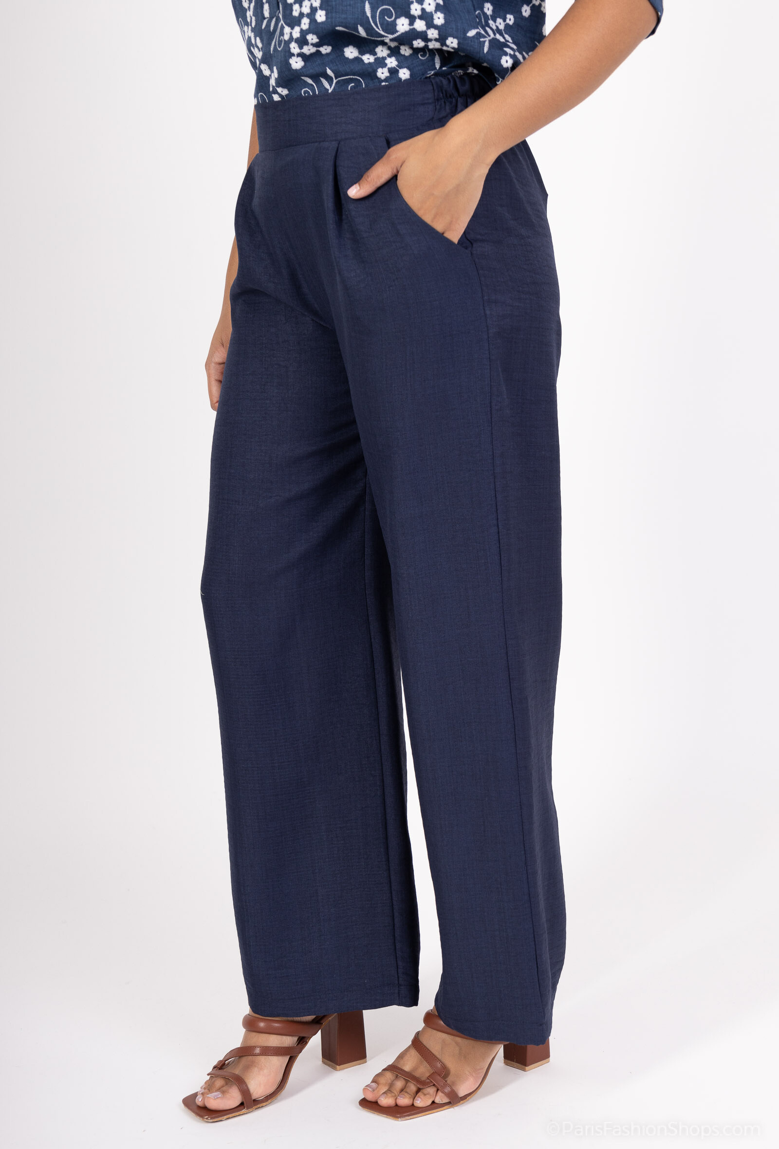 Pantalon Thaly - Marine - 4 - grand format