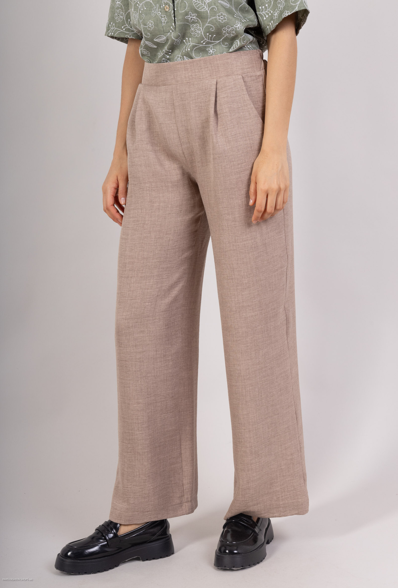 Pantalon Thaly - Taupe - 1 - grand format